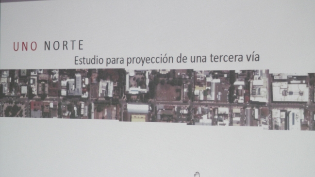Presentan proyecto para tercera pista en calle Uno Norte de Talca