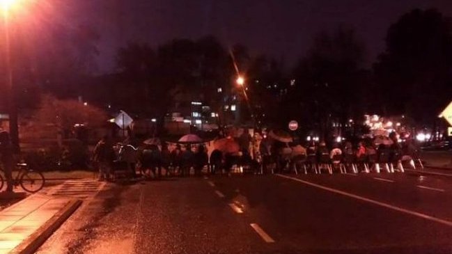 Estudiantes bloquearon nuevamente los accesos a la Universidad de Concepción