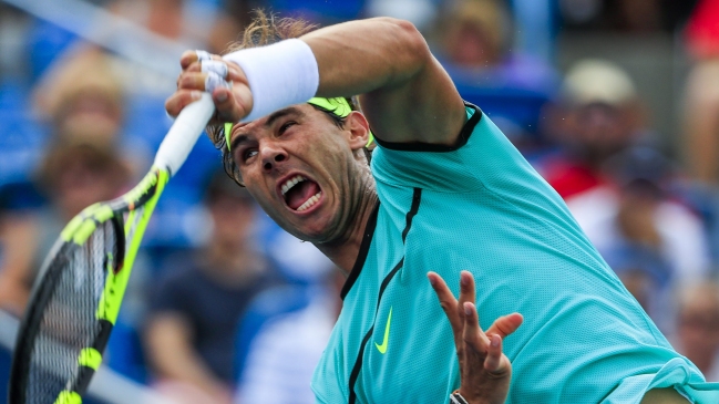 Rafael Nadal tuvo un debut triunfal ante Pablo Cuevas en el Masters 1.000 de Cincinnati