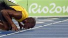Usain Bolt logró su novena medalla olímpica y una nueva tripleta en Río 2016