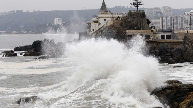 Vuelven las marejadas desde este domingo en las costas de Chile