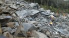 Derrumbe en un cerro tiene aislada a la comuna de Villa O\'Higgins