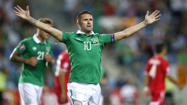 Robbie Keane anunció su retiro de la selección irlandesa