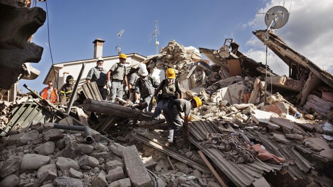 Terremoto en Italia: Cifra de muertos llega a 278