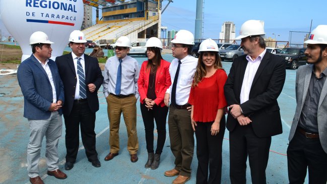 Comenzó la demolición del Estadio Tierra de Campeones en Iquique