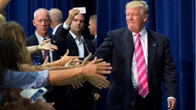 Donald Trump se autoproclamó como 