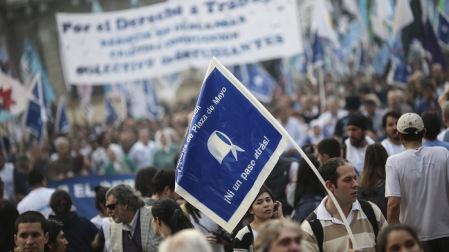 Madres de Plaza de Mayo finalizaron su 