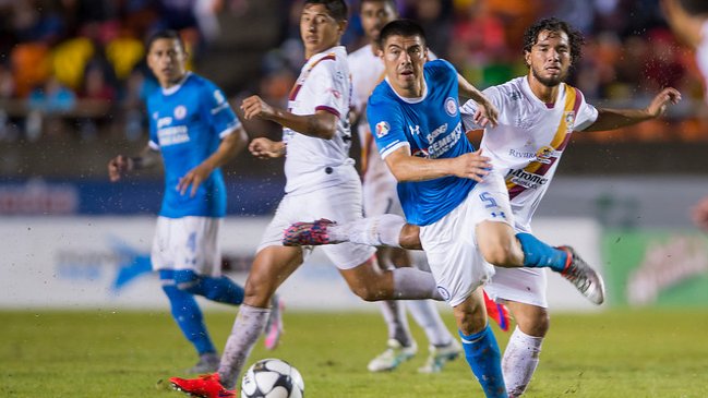 Francisco Silva anotó el empate de Cruz Azul ante Atlas por la liga mexicana