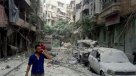 Régimen sirio bombardeó un funeral con barriles cargados de explosivos