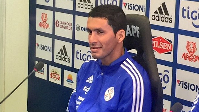 Cristian Riveros, volante paraguayo: Chile es una de las mejores selecciones de Sudamérica