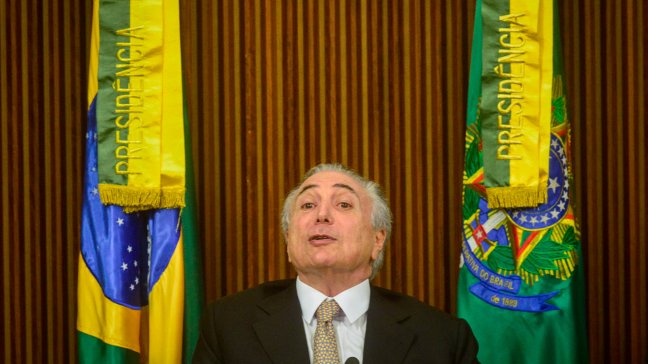 Temer responde a Rousseff: 