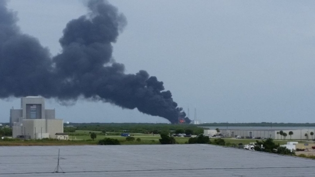 Cohete estalló antes de despegar desde Cabo Cañaveral