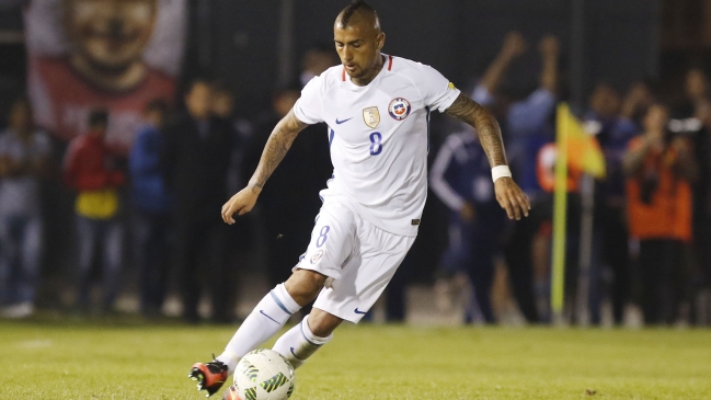 Arturo Vidal: Tenemos que pensar en Bolivia y olvidar los goles de Paraguay