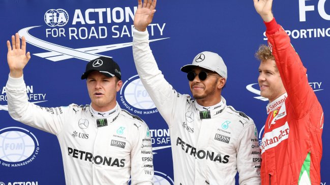 La grilla de largada para el Gran Premio de Italia de la Fórmula 1 2016