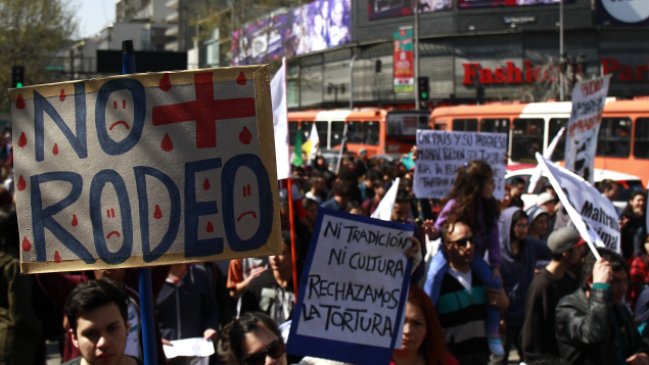 Claudio Orrego por marcha contra el rodeo: 