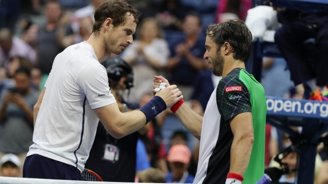 Andy Murray pasó a octavos de final del US Open tras vencer al italiano Paolo Lorenzi