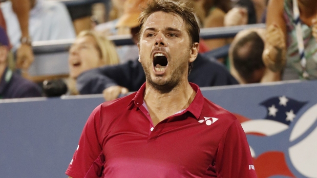 Stan Wawrinka superó dura batalla con Daniel Evans y está en octavos del US Open