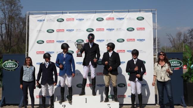 Carlos Morstadt conquistó el Campeonato Nacional de Saltos Ecuestres
