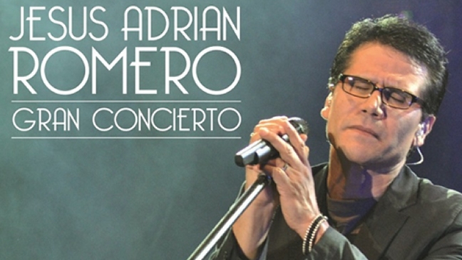 Cantante cristiano Jesús Adrián Romero agendó show en Chile