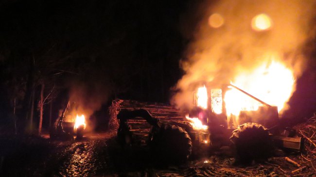 Gobierno anunció querella por último atentado a Forestal Mininco en Cañete