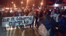 Representantes del Movimiento Ukamau volvieron a cortar el tránsito en la Alameda