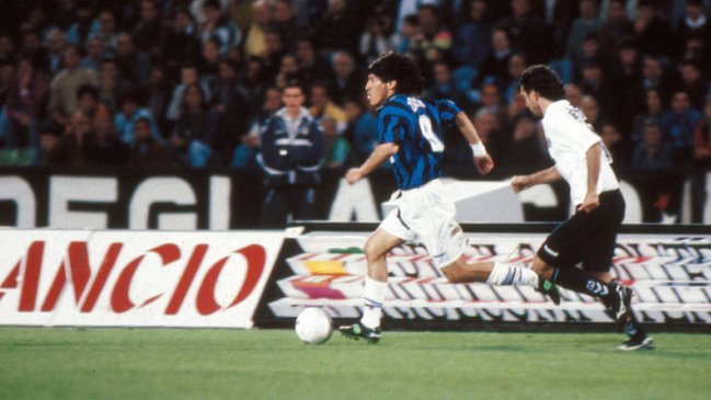 Inter de Milán recordó el estreno de Iván Zamorano en 1996