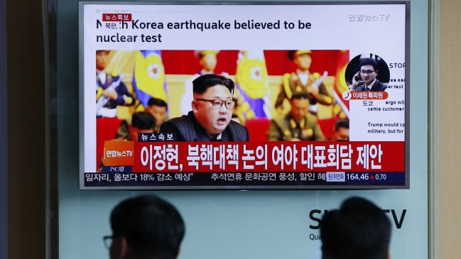 Corea del Norte confirmó que realizó su quinta prueba nuclear