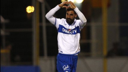 Sebastián Jaime abrió la cuenta para la UC ante Everton