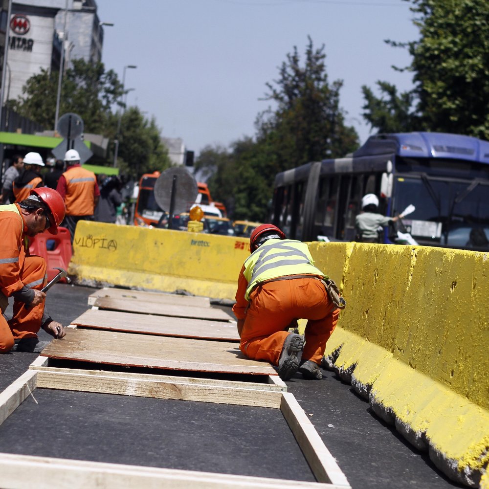 Reparación de la calzada norte de la Alameda desde este sábado