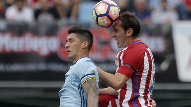 Atlético de Madrid superó con claridad a Celta de Vigo de Pedro Pablo Hernández