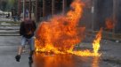 Con incidentes finalizó marcha en conmemoración del golpe de Estado