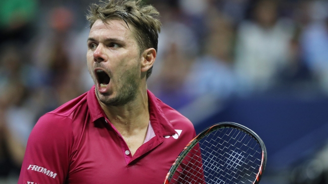 Novak Djokovic y Stan Wawrinka chocan en la final del US Open
