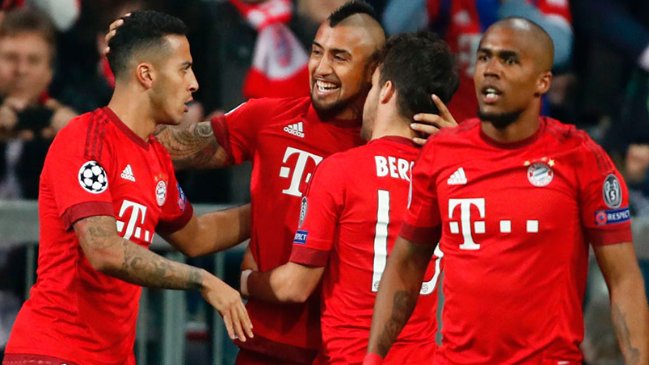 Bayern Munich de Arturo Vidal recibe a FK Rostov en el inicio de la Liga de Campeones