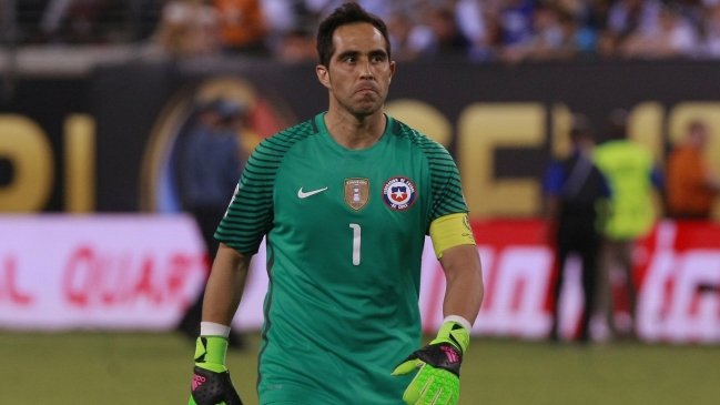 Claudio Bravo contó sobre su ausencia en la selección: Estuve nueve días lesionado