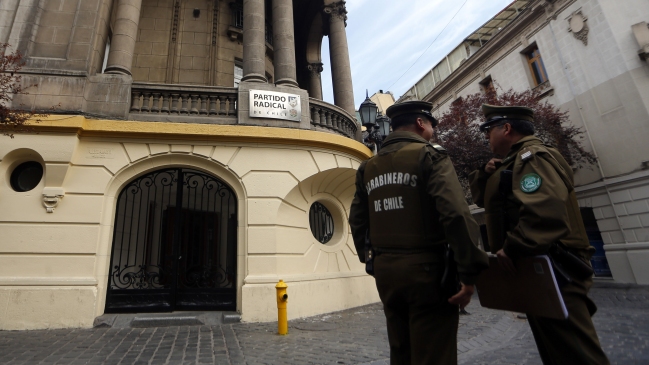 Un robo se registró en la sede del Partido Radical