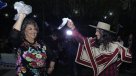 Manifestantes intentaron funar pie de cueca de la alcaldesa de Viña del Mar