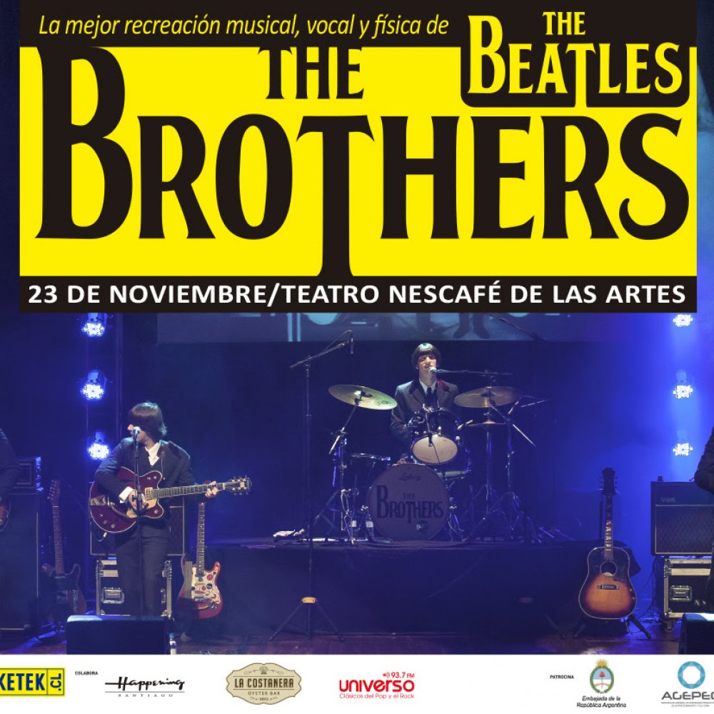 The Brothers, el reconocido tributo a The Beatles que llega a Chile