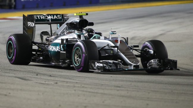 Nico Rosberg largará primero en el Gran Premio de Singapur