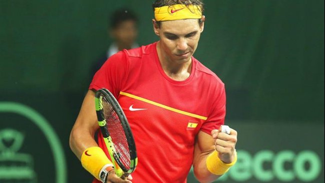España volvió al Grupo Mundial de la mano de Rafael Nadal y Marc López