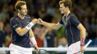 Los hermanos Murray le dieron un respiro a Gran Bretaña al vencer a Argentina en los dobles