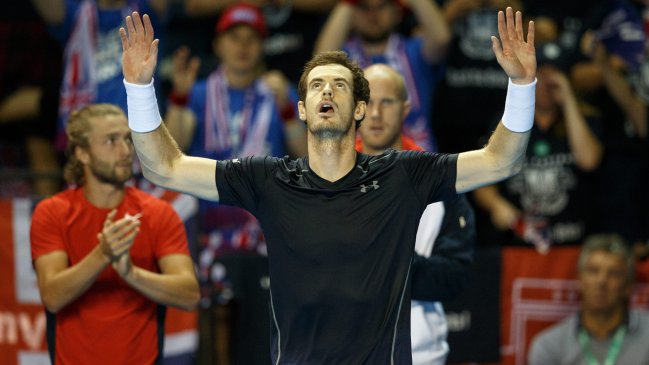 Andy Murray llevó al quinto punto la serie entre Gran Bretaña y Argentina en Copa Davis