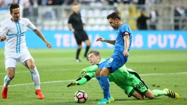 Dinamo Zagreb de Angelo y Junior cayó por goleada ante HNK Rijeka