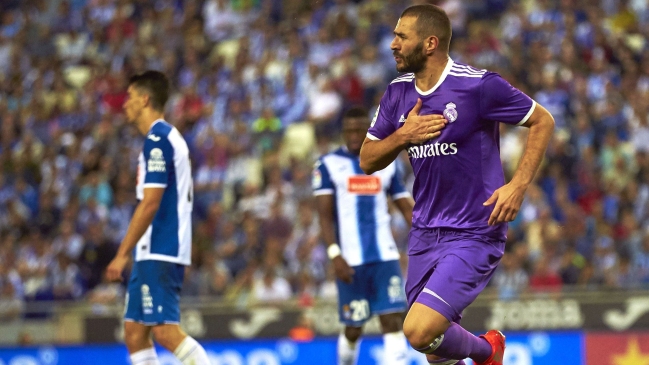 Real Madrid triunfó ante Espanyol y mantuvo el liderato de la liga española