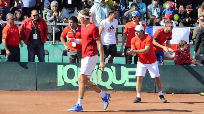 Chile no será cabeza de serie en el Grupo I Americano de Copa Davis el 2017