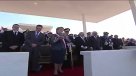 El chascarro de la Presidenta Bachelet durante tradicional brindis de chicha en cacho