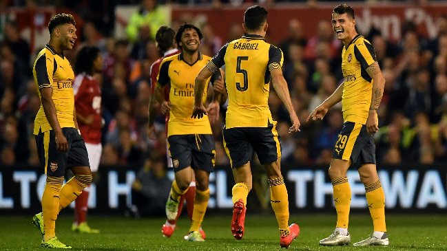 Arsenal superó con facilidad a Nottingham Forest en la Copa de la Liga inglesa