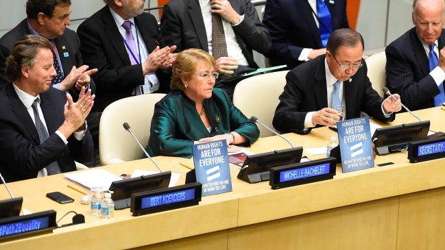 Bachelet anunció proyecto de matrimonio igualitario para la primera mitad de 2017