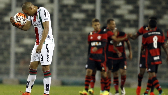 Palestino perdió ante Flamengo en la ida de los octavos de final de la Copa Sudamericana