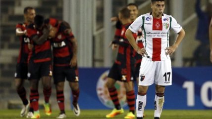 La derrota de Palestino ante Flamengo en el Estadio Monumental