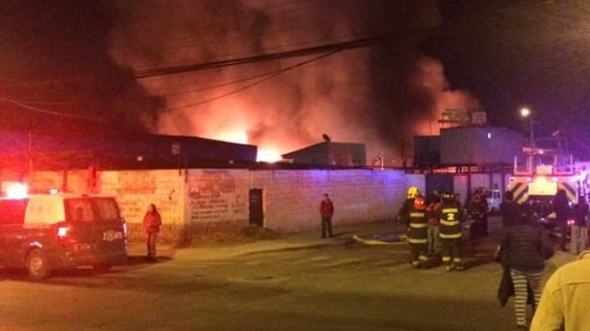 Un hombre murió en incendio que se registró en Antofagasta